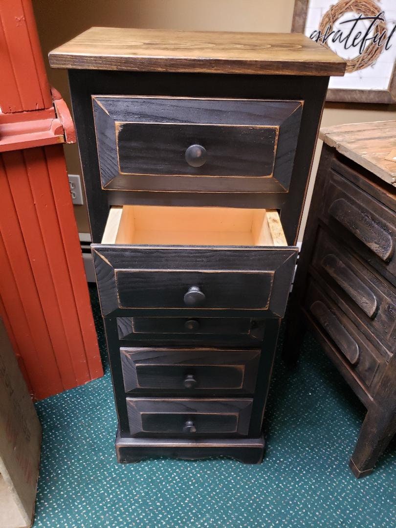 Rustic Lingerie Chest, Handmade Wooden Storage Organizer, Farmhouse Bedroom Decor, Vintage-inspired Gift