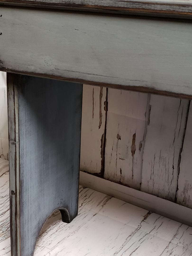 Primitive bench, country shaker bench, accent table, farmhouse, christianfredricks handmade