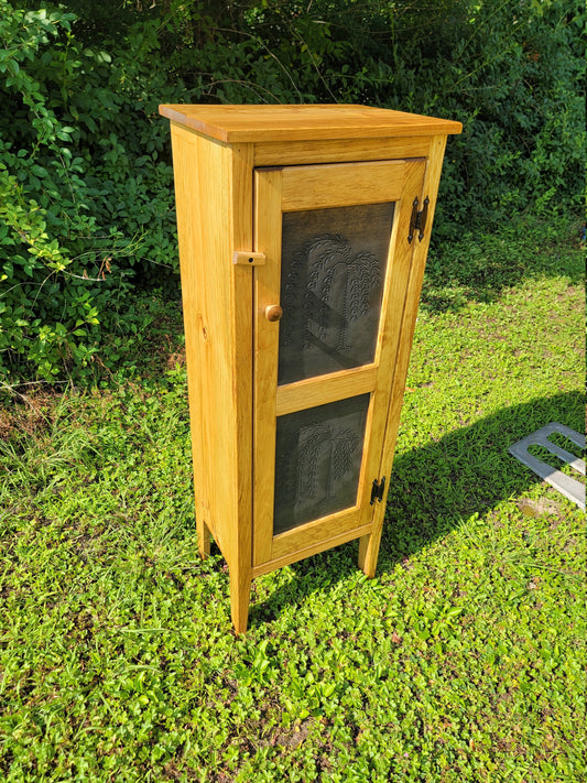 Rustic pie safe cabinet  Pantry cupboard  Farmhouse style cabinets By Christian fredricks