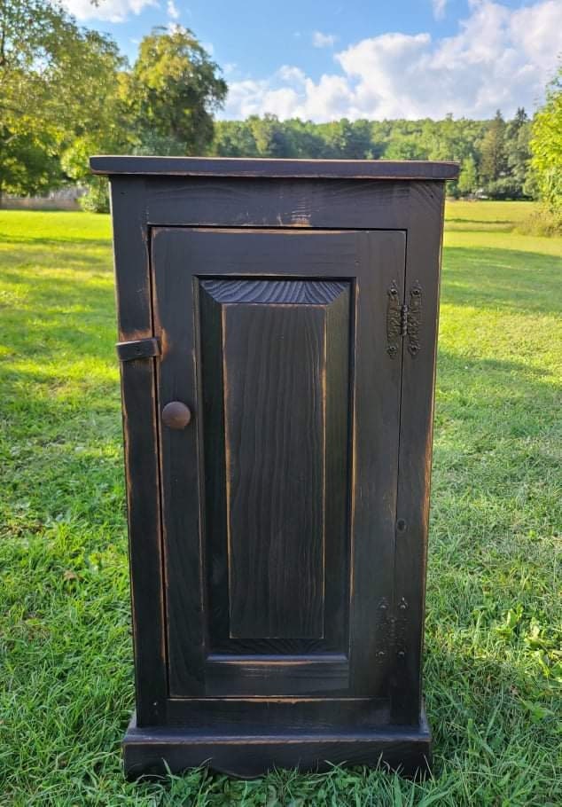 Rustic Lamp stand, rustic cabinet, End table , Small cupboard