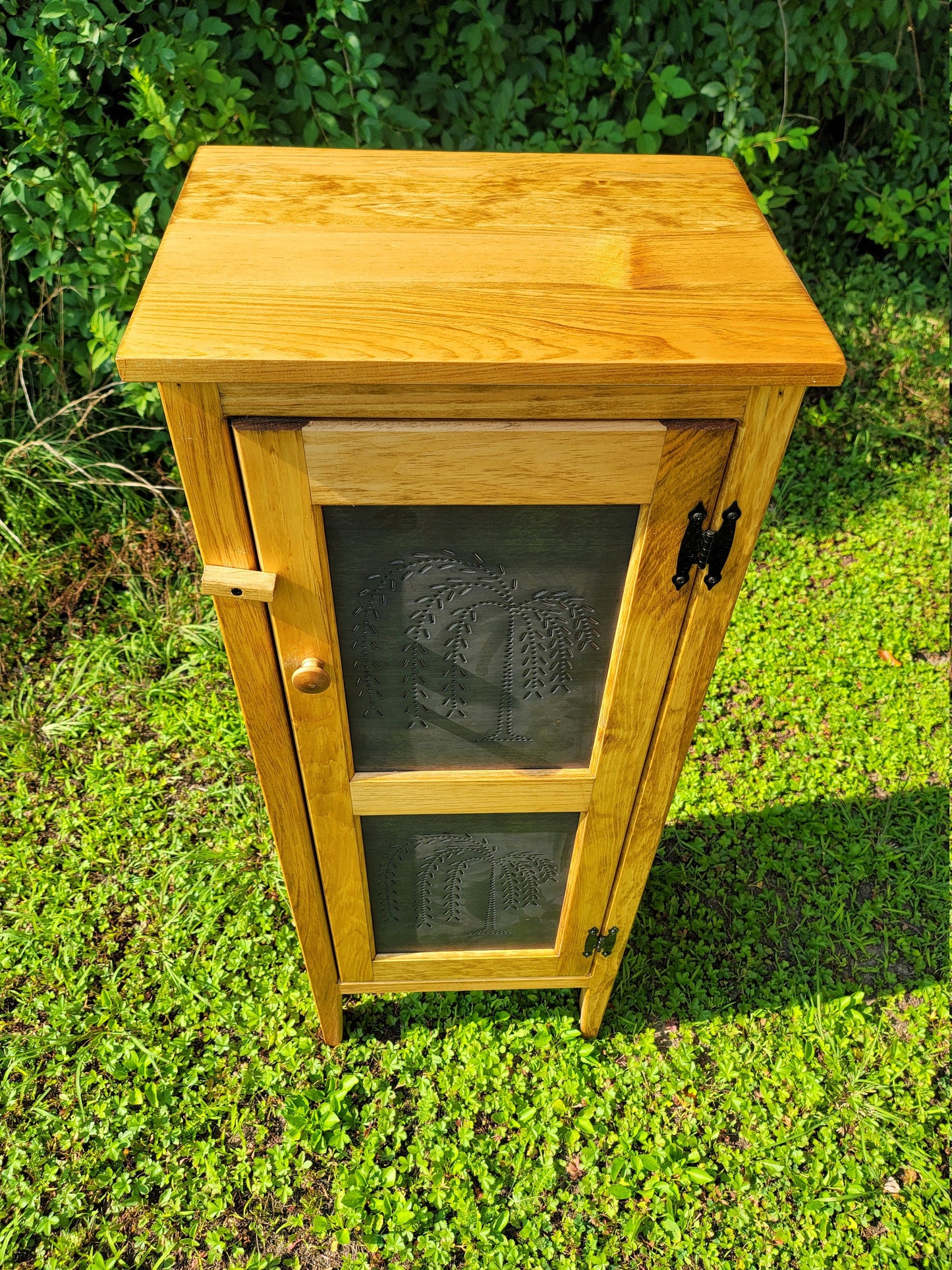 Rustic pie safe cabinet  Pantry cupboard  Farmhouse style cabinets By Christian fredricks