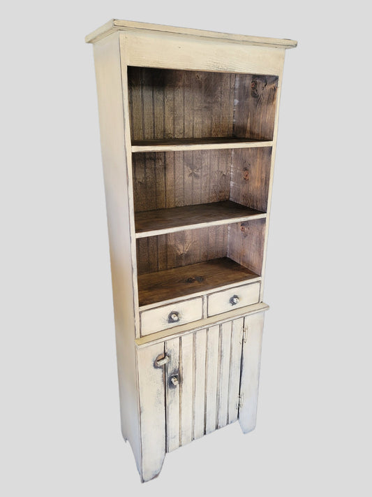 Rustic Style Hutch  Primitive Style Cupboard  Pantry Cabinet